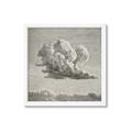 Picture of Sketched Clouds _GroupedProduct_Square_Framed_Matted_