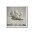 Picture of Sketched Clouds _GroupedProduct_Square_Framed_Matted_