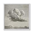 Picture of Sketched Clouds _GroupedProduct_Square_Framed_Matted_