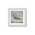 Picture of Sketched Clouds _GroupedProduct_Square_Framed_Matted_