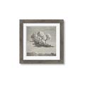 Picture of Sketched Clouds _GroupedProduct_Square_Framed_Matted_