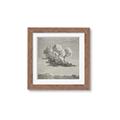 Picture of Sketched Clouds _GroupedProduct_Square_Framed_Matted_