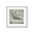 Picture of Sketched Clouds _GroupedProduct_Square_Framed_Matted_
