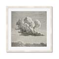 Picture of Sketched Clouds _GroupedProduct_Square_Framed_Matted_