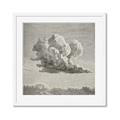 Picture of Sketched Clouds _GroupedProduct_Square_Framed_Matted_