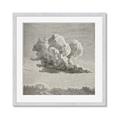 Picture of Sketched Clouds _GroupedProduct_Square_Framed_Matted_