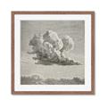 Picture of Sketched Clouds _GroupedProduct_Square_Framed_Matted_