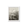 Picture of Mountain Peaks _GroupedProduct_Rectangle_Portrait_Framed_Matted_