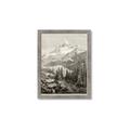 Picture of Mountain Peaks _GroupedProduct_Rectangle_Portrait_Framed_Matted_