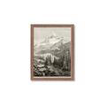 Picture of Mountain Peaks _GroupedProduct_Rectangle_Portrait_Framed_Matted_