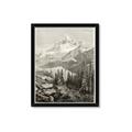 Picture of Mountain Peaks _GroupedProduct_Rectangle_Portrait_Framed_Matted_