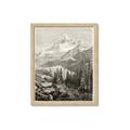 Picture of Mountain Peaks _GroupedProduct_Rectangle_Portrait_Framed_Matted_