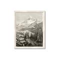 Picture of Mountain Peaks _GroupedProduct_Rectangle_Portrait_Framed_Matted_