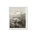 Picture of Mountain Peaks _GroupedProduct_Rectangle_Portrait_Framed_Matted_