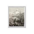 Picture of Mountain Peaks _GroupedProduct_Rectangle_Portrait_Framed_Matted_