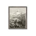 Picture of Mountain Peaks _GroupedProduct_Rectangle_Portrait_Framed_Matted_