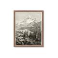 Picture of Mountain Peaks _GroupedProduct_Rectangle_Portrait_Framed_Matted_