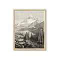 Picture of Mountain Peaks _GroupedProduct_Rectangle_Portrait_Framed_Matted_