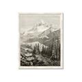 Picture of Mountain Peaks _GroupedProduct_Rectangle_Portrait_Framed_Matted_