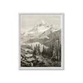 Picture of Mountain Peaks _GroupedProduct_Rectangle_Portrait_Framed_Matted_