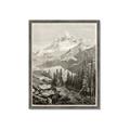 Picture of Mountain Peaks _GroupedProduct_Rectangle_Portrait_Framed_Matted_