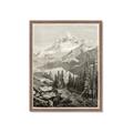 Picture of Mountain Peaks _GroupedProduct_Rectangle_Portrait_Framed_Matted_