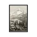 Picture of Mountain Peaks _GroupedProduct_Rectangle_Portrait_Framed_Matted_