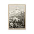 Picture of Mountain Peaks _GroupedProduct_Rectangle_Portrait_Framed_Matted_
