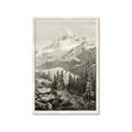 Picture of Mountain Peaks _GroupedProduct_Rectangle_Portrait_Framed_Matted_