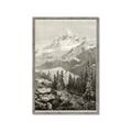 Picture of Mountain Peaks _GroupedProduct_Rectangle_Portrait_Framed_Matted_