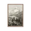 Picture of Mountain Peaks _GroupedProduct_Rectangle_Portrait_Framed_Matted_