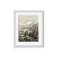 Picture of Mountain Peaks _GroupedProduct_Rectangle_Portrait_Framed_Matted_