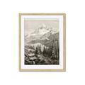 Picture of Mountain Peaks _GroupedProduct_Rectangle_Portrait_Framed_Matted_