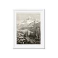 Picture of Mountain Peaks _GroupedProduct_Rectangle_Portrait_Framed_Matted_