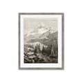 Picture of Mountain Peaks _GroupedProduct_Rectangle_Portrait_Framed_Matted_