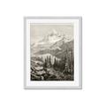 Picture of Mountain Peaks _GroupedProduct_Rectangle_Portrait_Framed_Matted_
