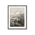 Picture of Mountain Peaks _GroupedProduct_Rectangle_Portrait_Framed_Matted_