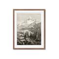 Picture of Mountain Peaks _GroupedProduct_Rectangle_Portrait_Framed_Matted_