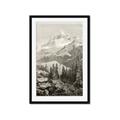 Picture of Mountain Peaks _GroupedProduct_Rectangle_Portrait_Framed_Matted_