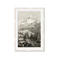 Picture of Mountain Peaks _GroupedProduct_Rectangle_Portrait_Framed_Matted_