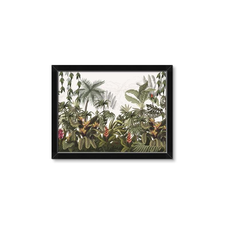 Picture of Jungle Flowers  _GroupedProduct_Rectangle_Landscape_Framed_Matted_
