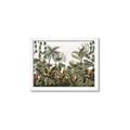 Picture of Jungle Flowers  _GroupedProduct_Rectangle_Landscape_Framed_Matted_