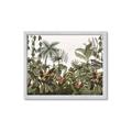 Picture of Jungle Flowers  _GroupedProduct_Rectangle_Landscape_Framed_Matted_