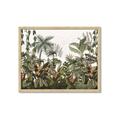 Picture of Jungle Flowers  _GroupedProduct_Rectangle_Landscape_Framed_Matted_