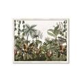 Picture of Jungle Flowers  _GroupedProduct_Rectangle_Landscape_Framed_Matted_