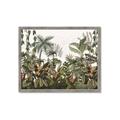 Picture of Jungle Flowers  _GroupedProduct_Rectangle_Landscape_Framed_Matted_
