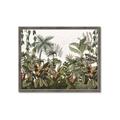 Picture of Jungle Flowers  _GroupedProduct_Rectangle_Landscape_Framed_Matted_