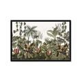 Picture of Jungle Flowers  _GroupedProduct_Rectangle_Landscape_Framed_Matted_