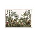 Picture of Jungle Flowers  _GroupedProduct_Rectangle_Landscape_Framed_Matted_