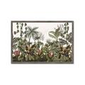 Picture of Jungle Flowers  _GroupedProduct_Rectangle_Landscape_Framed_Matted_